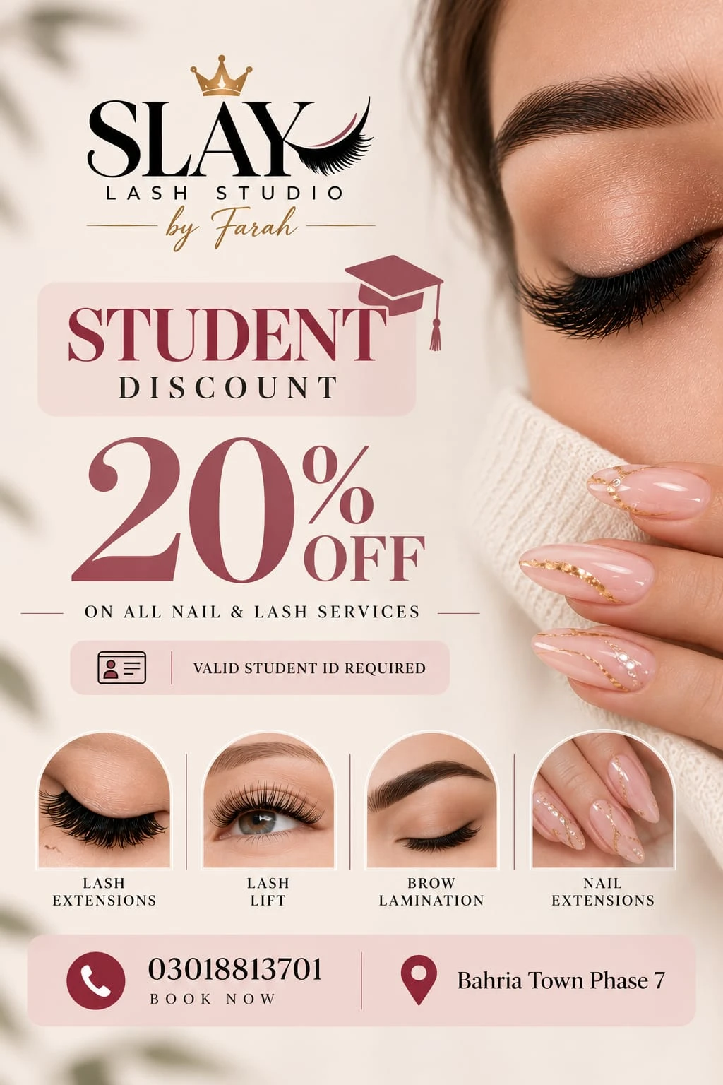 Student Discount - 20% Off